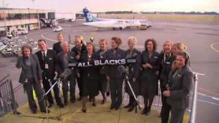 Air New Zealand Rugby Fanatics - Christchurch Airport