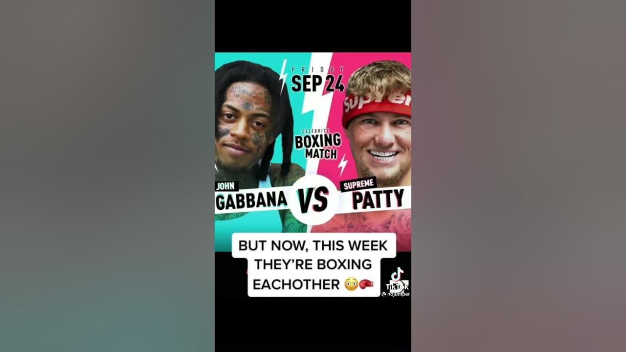 Who Won Supreme Patty Vs John Gabbana whose gonna watch the SUPREME PATTY VS. SIRGABBANA fight ?π Thoughts π