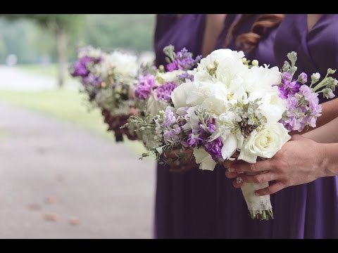 DIY Bridal Bouquet: How to Make a HoneymooneMen's Suits Bridal Bouquet with Flowers and Ribbons