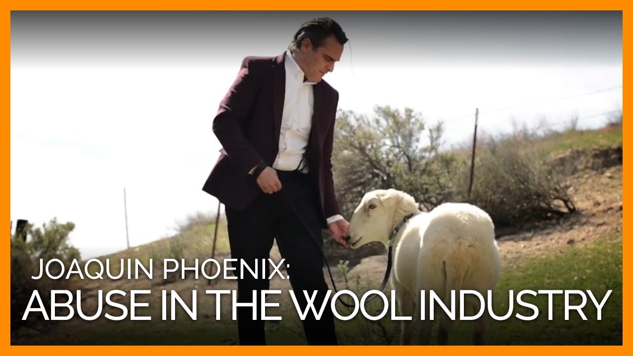 Joaquin Phoenix Brings Anti Wool Message To Columbus Peta