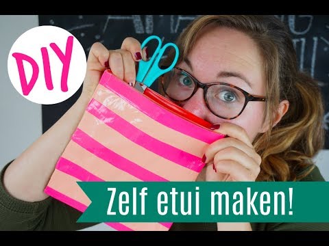 Ongekend DIY - Etui met maar 2 benodigdheden?! - YouTube SP-93