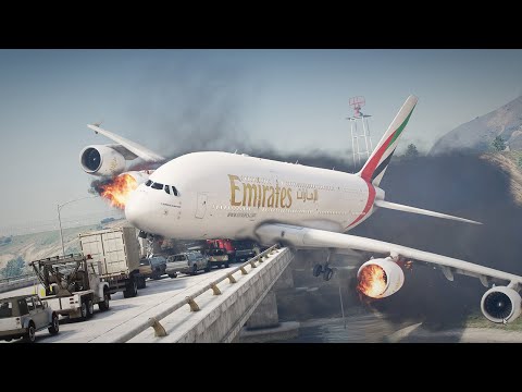 Drunk Pilot Fatal Crashed on Stolen Plane during Emergency Landing GTA 5