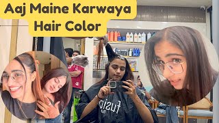 Maine Karwaya Hair Colour || mansi duhan vlog #mansiduhan  #vlog
