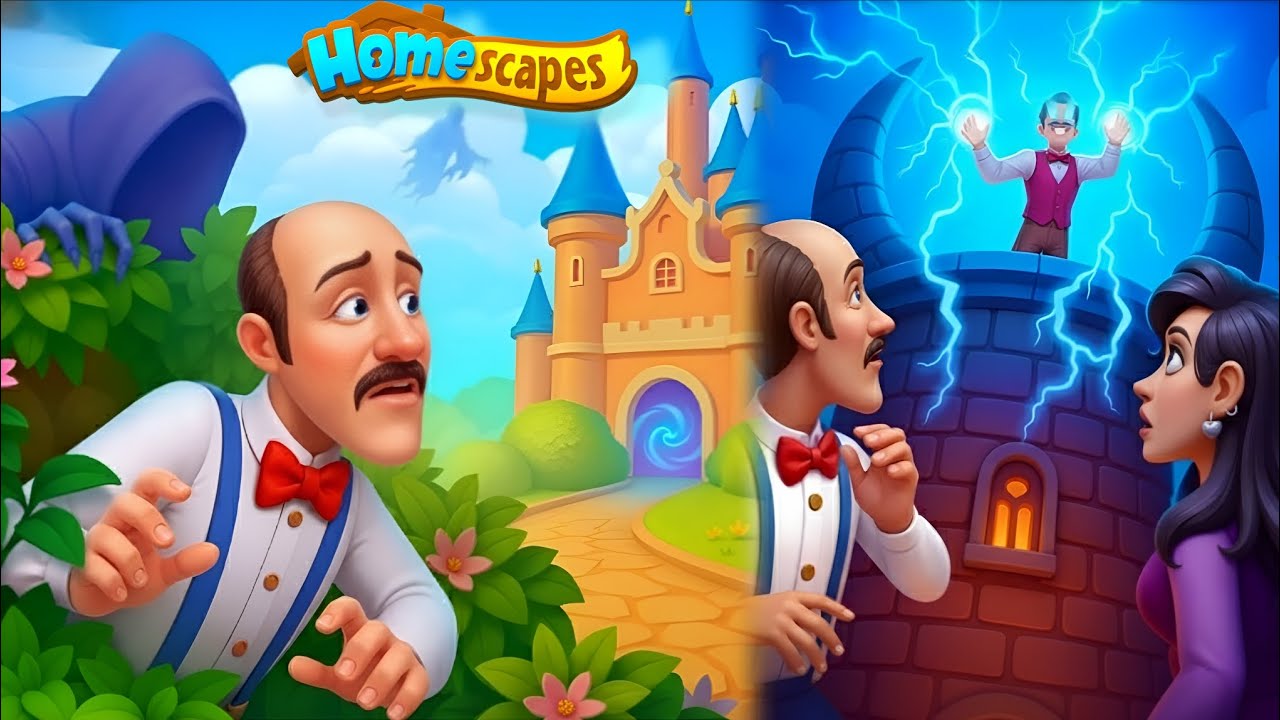 Homescapes Secrets of the School of Magic! Austin's Magical Quest Begins Full Story 