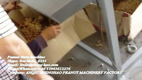 peanut sieving machine