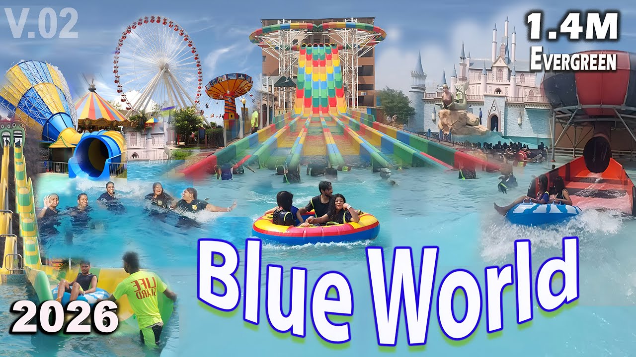 Blue World Water Park 2026 | Blue World Kanpur I India Water Park Amusement Park