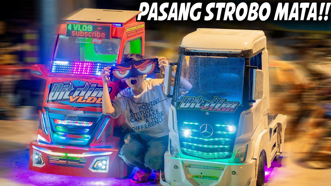 DIMAS BELI LAMPU MATA PERMINTAAN SUBSCRIBER DITDIM!! TRUK HANIN MAKAIN ...