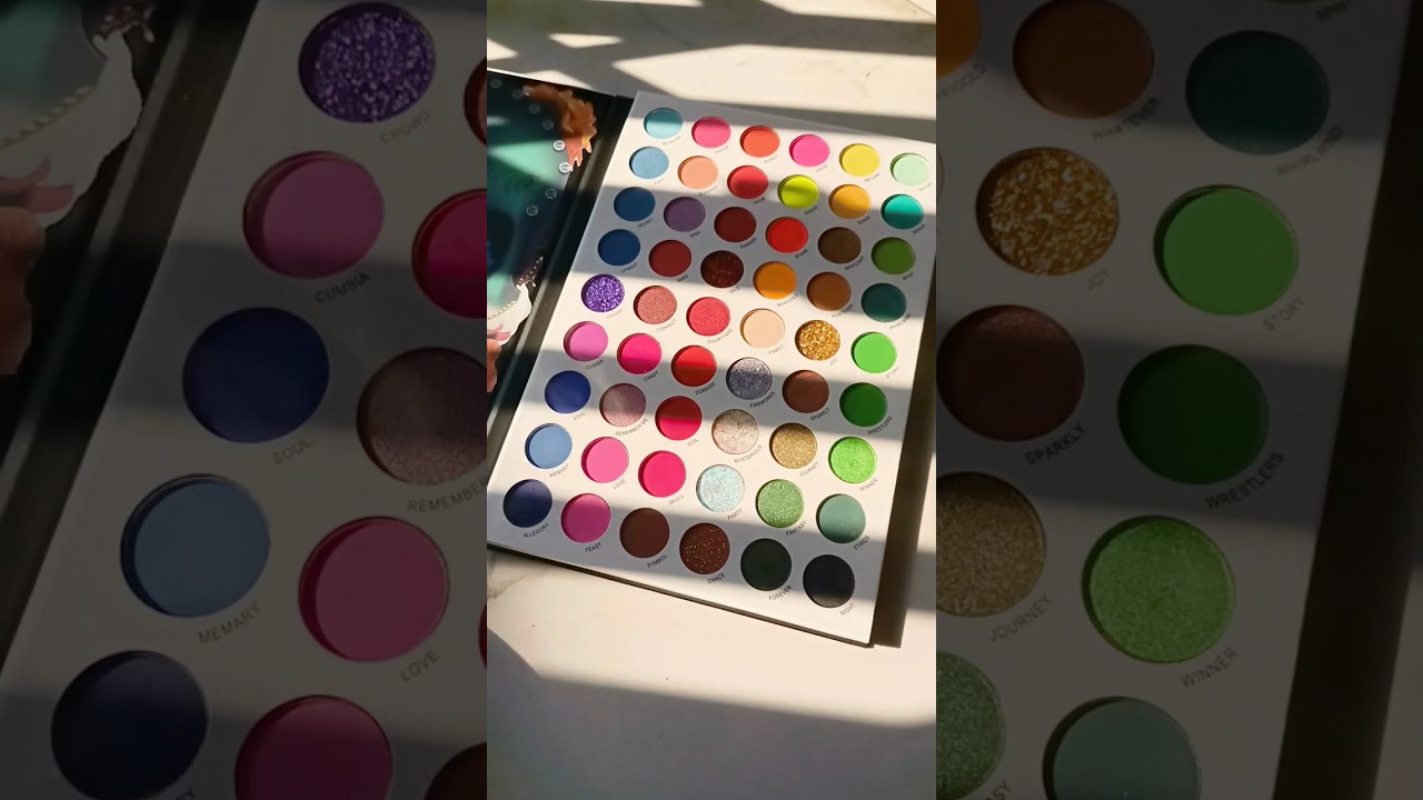 DE'LANCI 54 color La Catrina Makeup Palette🌈☘️ 