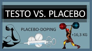 Placebo statt Testosteron: Funktioniert Placebo-Doping? - Kraftsteigerung durch Scheinmedikament