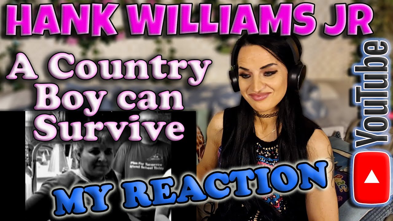 [First Time Reaction] Hank Williams Jr A Country Boy can Survive