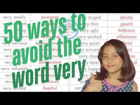 50 ways to avoid using the word "very". "খুব" শব্দটি ব্যবহার এড়ানোর ...