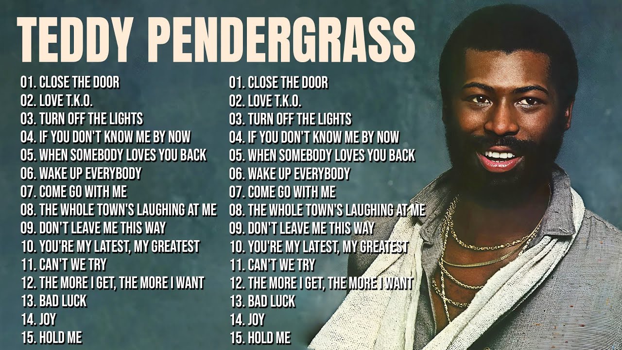 Teddy Pendergrass Greatest Hits 2026 - Best Smooth Soul & Romantic R&B (4k)