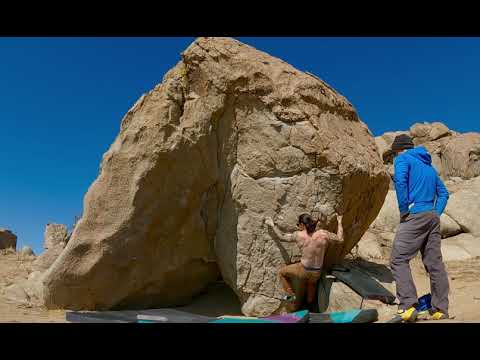Beta Video for climb High Road v7, Doyle