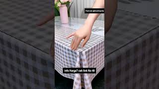 40 Taplak Meja Transparan Bahan Mika Plastik Taplak Meja Makan PVC screenshot 4
