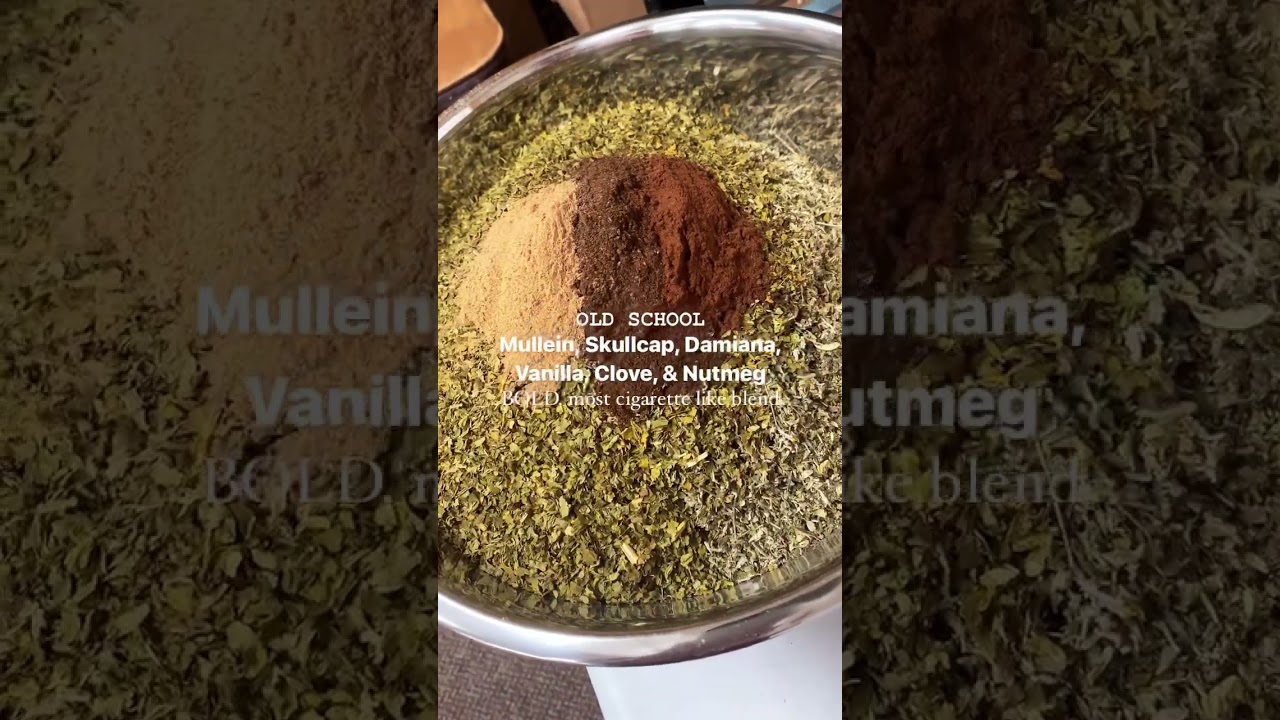 Used To Detox, Organic Herbal Smoke Blend That Is Bold & Smokey Like A Cigarette