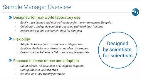 Tracking Samples with LabKey Sample Manager