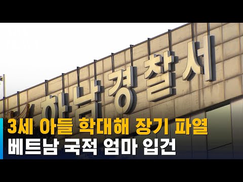 3세 아들 학대해 장기 파열…베트남 국적 엄마 입건 / SBS