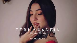 Teri Yaadein - Shrey Singhal Slowed Reverb Midnight Chill