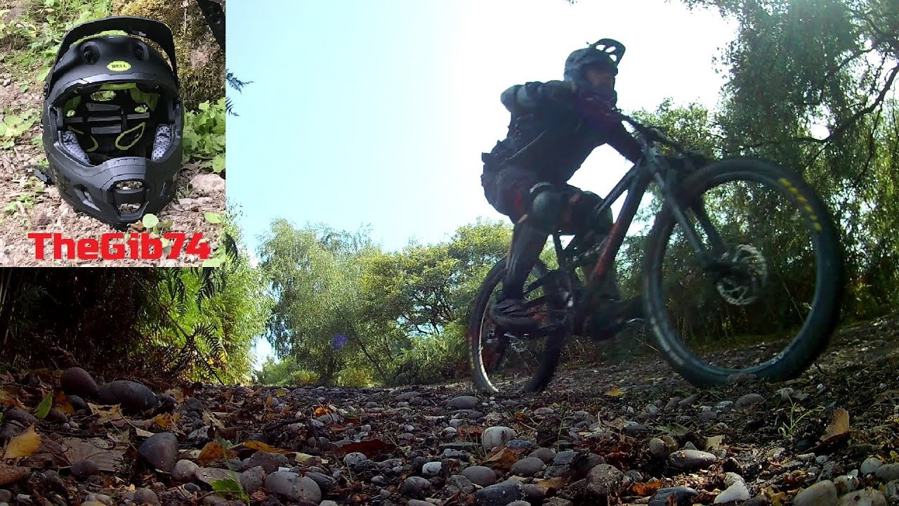 Barlaston Downs DH, Staffordshire,  Chin Cam, Gopro Hero 5, MTB