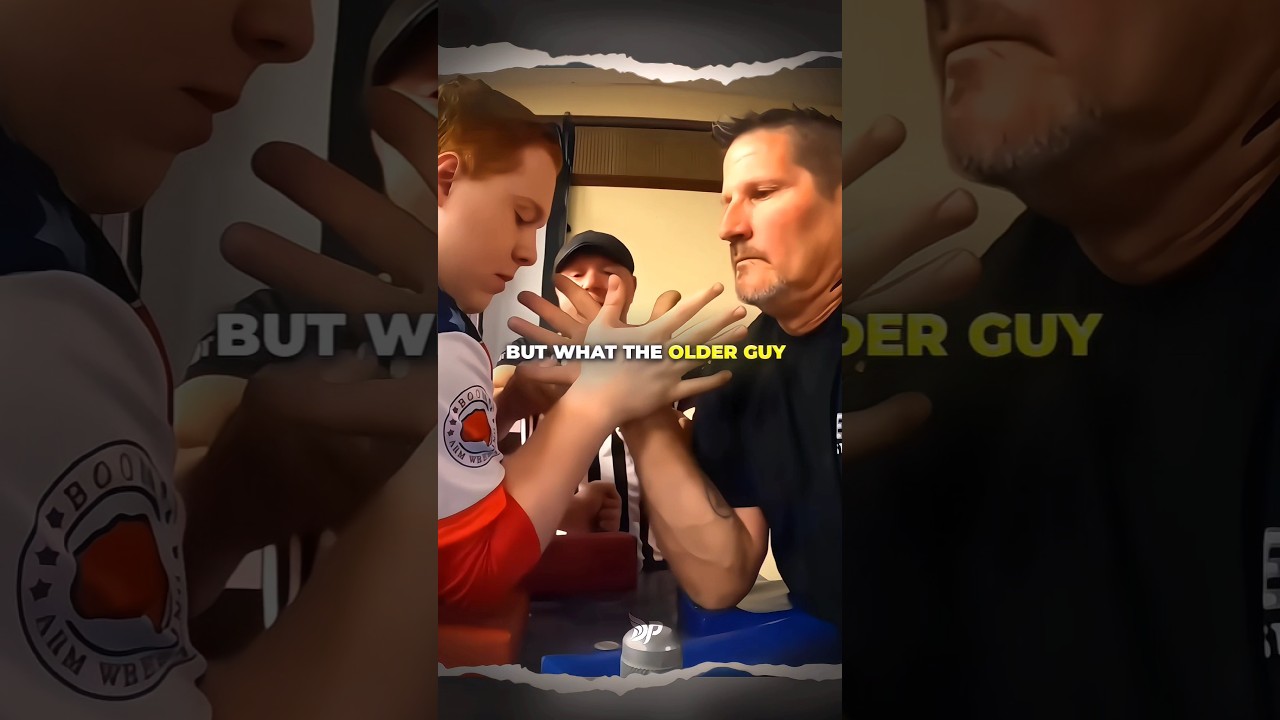 Подросток, который усмирил наглого армрестлера