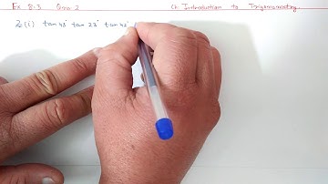Ex.8.3 (Q.1,2) Chapter:8 Introduction To Trigonometry | Ncert Maths Class 10 | Cbse.