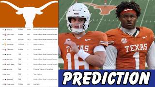 Texas Longhorns Football - 2026 Season Preview & Full Schedule Prediction