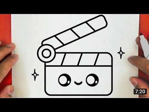 How to draw cute filmmaking #drawing #filmmaking #art #cute - YouTube