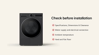 How To Install The Lg Heatpump Dryer Vx Step-By-Step Guide