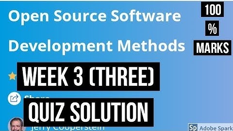 Coursera: Open source software development method week 3 all quiz answer || diversity in Oss answer