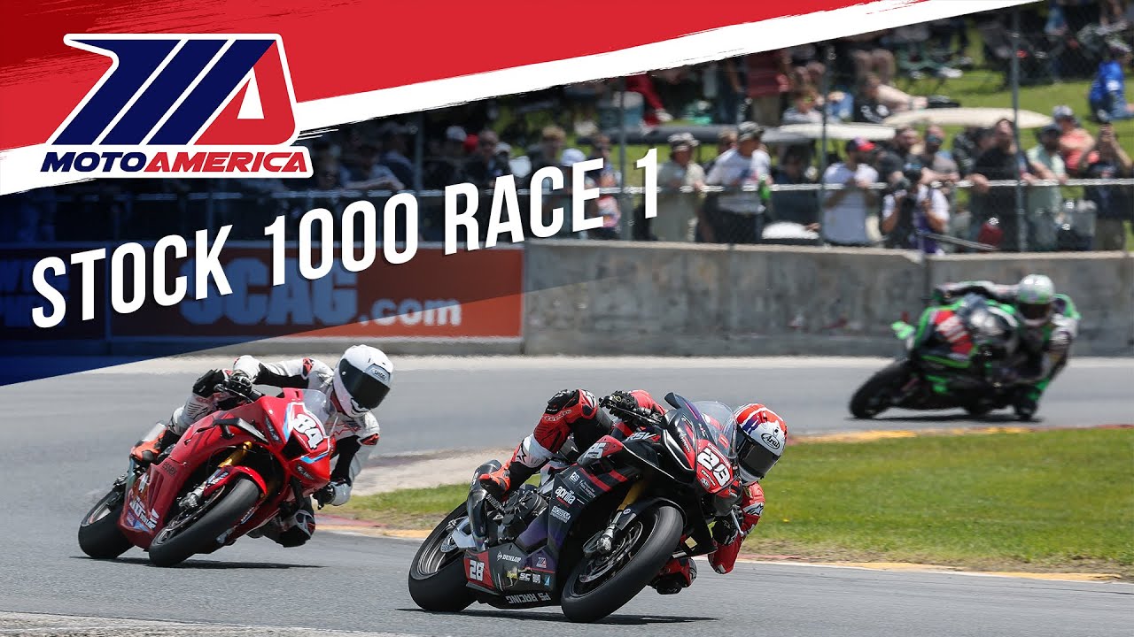 🏁 Stock 1000 Race 1 at Road America 2025 – FULL RACE | MotoAmerica