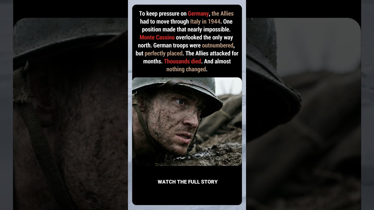 Why Monte Cassino Was the Most Brutal Battle in Europe 