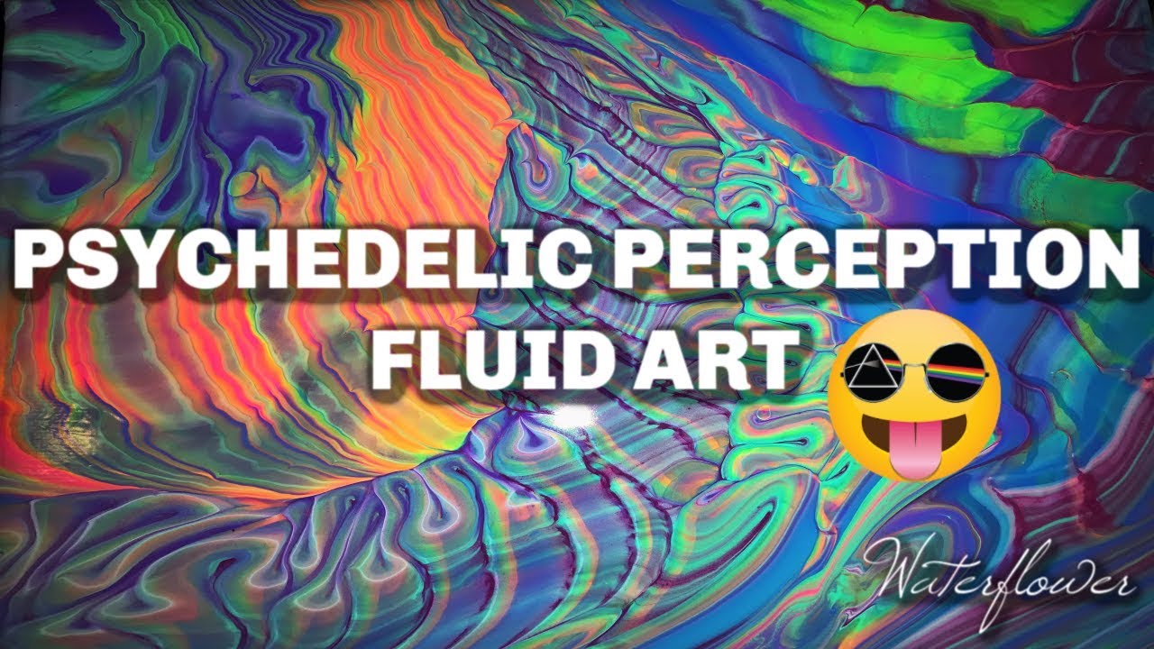 Psychedelic Perception | Fluid Art | Acrylic Pouring