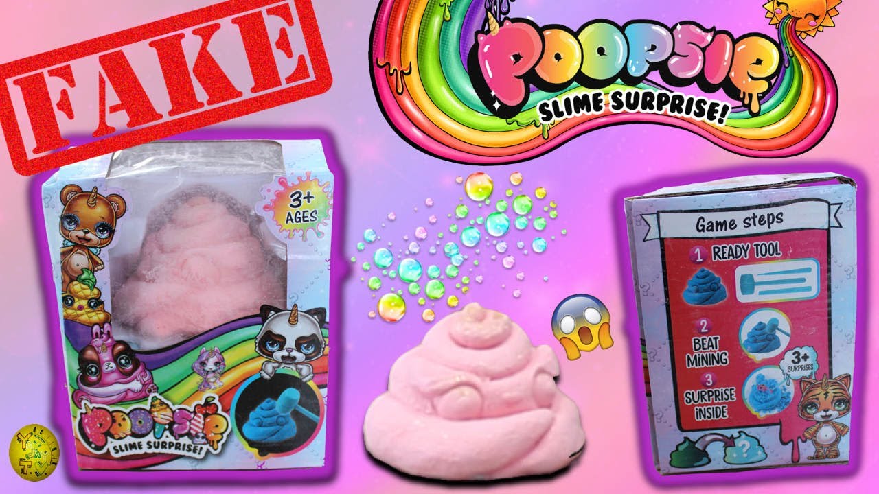 fake poopsie slime surprise