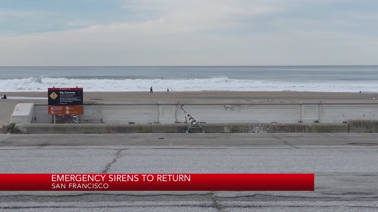 Emergency sirens to return in San Francisco - YouTube