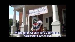 Springfield's 1816 Courthouse 200th Celebration part one