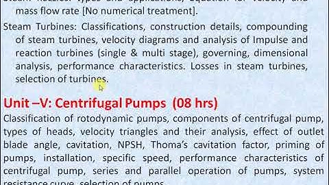 Lecture No 1 Subject Orientation of Turbomachine
