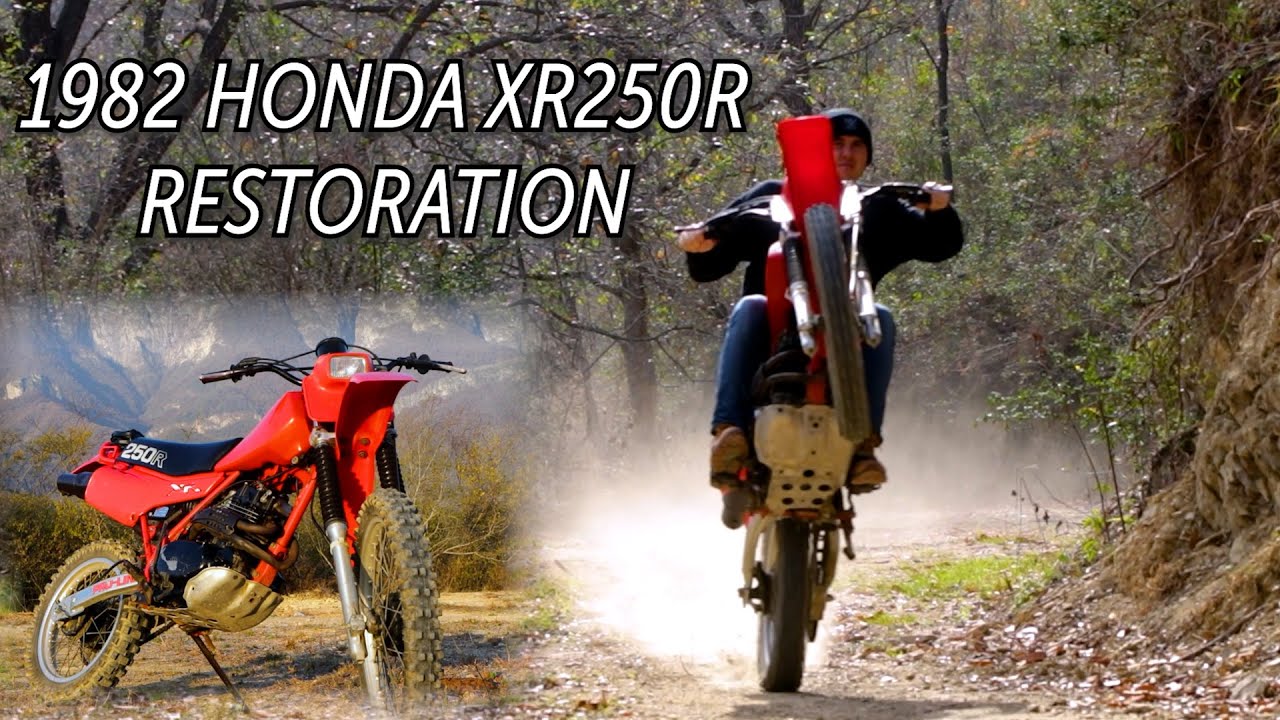 1982 Dirt Bike Restoration (Timelapse Video) YouTube