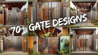 These are the Latest Gate Designs for your Dream House.