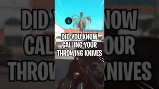 Hit your throwing knives 99% with this TRICK... #shorts #warzone