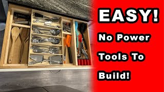 Add 50% More Drawer Storage Easy Build With No Power Tools