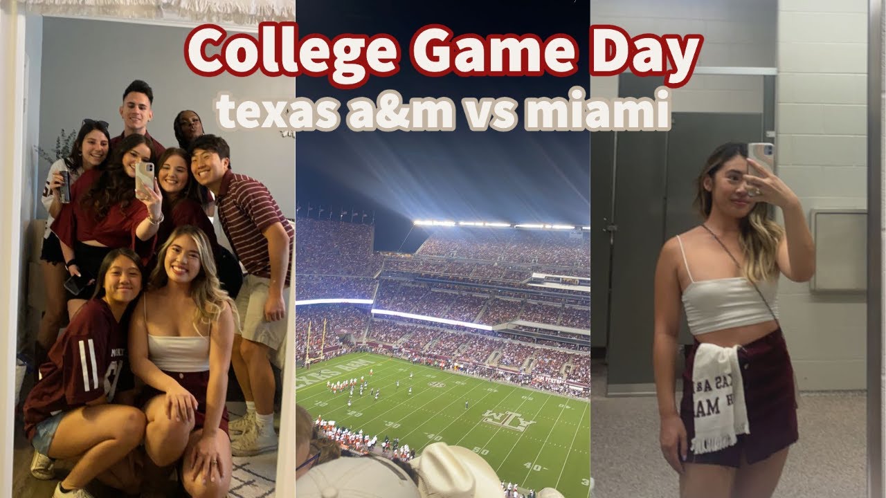 College Game Day Vlog Texas A m Vs Miami YouTube college-game-day-vlog-texas-a-m-vs-miami-youtube