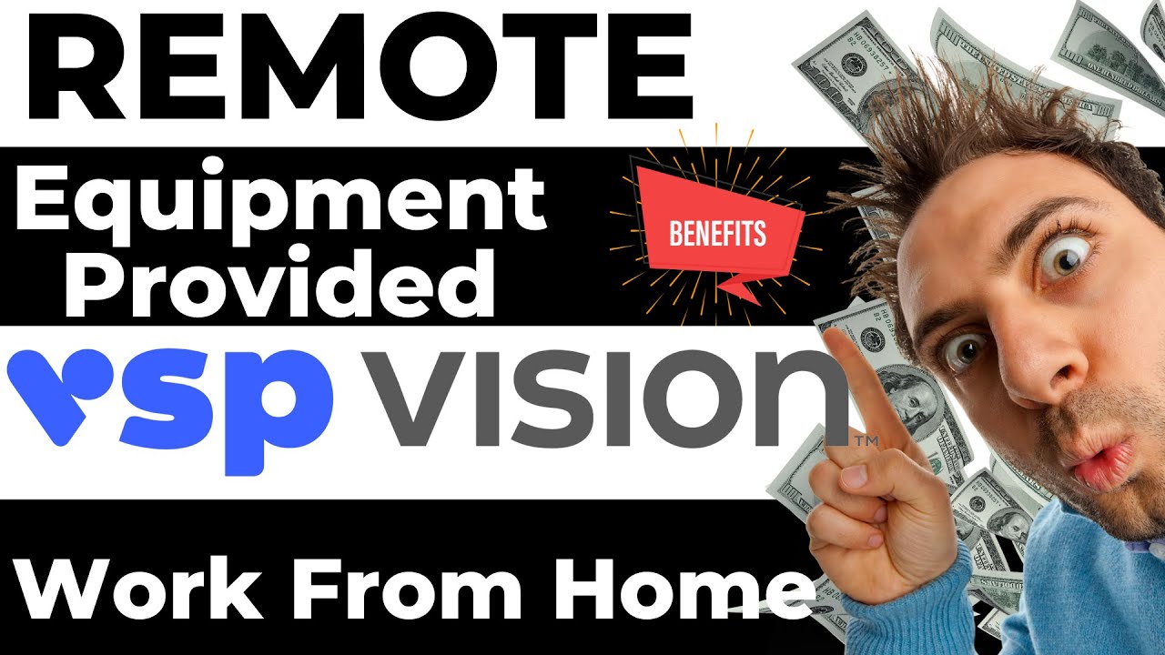 VSP - Equipment Provided - Earn Money Online - REMOTE JOB - Work From Home - Job Opening
