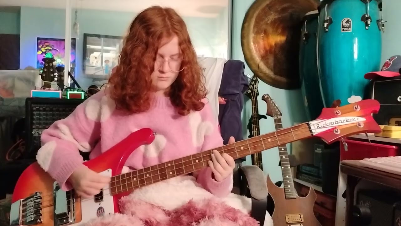 Good Morning Good Morning/Beatles bass play along by Cara