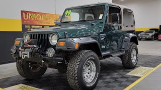 Match Highlights 1999 Jeep Wrangler Sport | For Sale $14,900