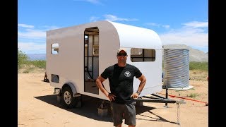 How to Build a DIY Travel Trailer - Aluminum Exterior and more (Part 2) image