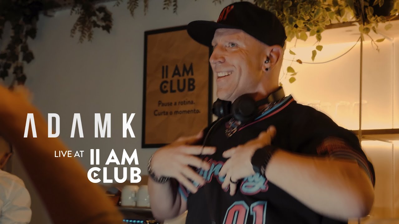 AdamK | Live DJ Set @ 11 AM Club | Groovy House Coffee Party (São Paulo, Brazil)