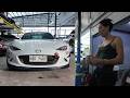 Getting a Chin from ANGIE KING for my MIATA MX5