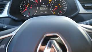 How to reset tire pressure on a Renault Capture 2020 2021 2022 TPMS Resimi