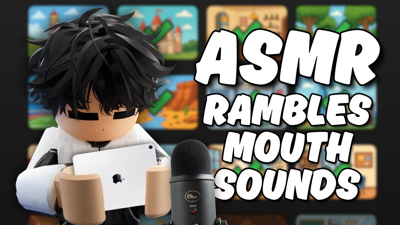 Roblox ASMR ~ Играем в «Найди отличия» (болтовня, звуки рта) 🔍