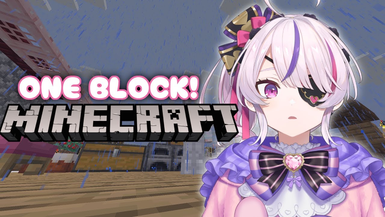【MINECRAFT ONE BLOCK】Let's Build an Iron Golem Farm!!【Maria Marionette | NIJISANJI EN】 【MINECRAFT ONE BLOCK】Let's Build an Iron Golem Farm!!【Maria Marionette | NIJISANJI EN】
